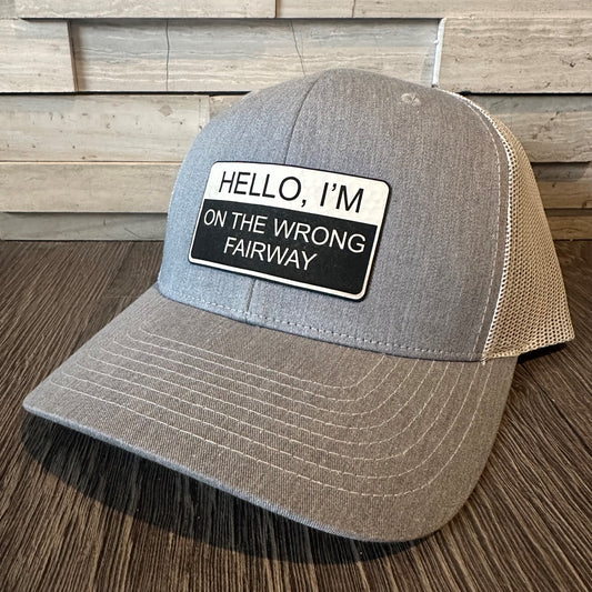 On the Wrong Fairway – Golf Hat